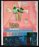 The Pink Light (The Pink Picture) by Charles Blackman, c.1962, oil on canvas on composition board signed and inscribed with title on cross bar verso: CHARLES BLACKMAN / THE PINK PICTU, sold Oct 2019