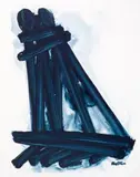 Mine Shaft by Stanislav Rapotec, c.1975, synthetic polymer paint on paper on board, offered Oct 2019
