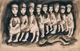 Pour Jean-Jacques Et Rosslyn – Que Jean-Jacques A Choisie! by Mirka Mora, 1963, ink and wash on paper, offered Feb 2020