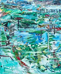 Oyster Lease by Michael Taylor, 2008, oil on canvas, offered Feb 2020