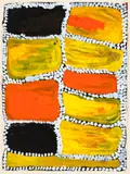 Untitled by Wakartu Cory Surprise, 2004, synthetic polymer paint on paper, sold Feb 2020