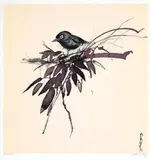 Silver Eye by Brett Whiteley, 1988, colour screenprint, sold Apr 2020