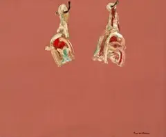 Lamb by Fred Williams, 1969, oil on canvas, sold May 2020