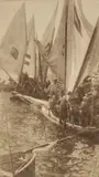 Before The Race by Harold Cazneaux, c.1920, bromoil photograph, sold Jun 2020