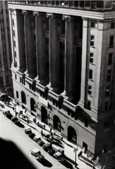 Martin Place, Sydney by David Moore, 1949, silver gelatin photograph, sold Jun 2020