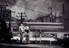 Newcastle Steel Works by David Moore, 1963, silver gelatin photograph, sold Jun 2020