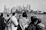 On The Staten Island Ferry – New York by David Moore, 1956, silver gelatin photograph, sold Jun 2020