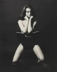 Christine Keeler, At Morley’S London Studio by Lewis Morley, 1963 (printed 1990s), silver gelatin photograph, sold Jun 2020