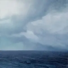 Ocean (Violet Green Blue) No. 57 by Chris Langlois, 2004, oil on linen, offered Mar 2021