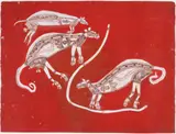 Possum by Lofty Nabardayal Nadjamerrek, 2005, natural earth pigments with synthetic binder on paper, sold May 2021