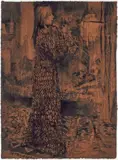 The Chinese Lantern by David Noonan, 2004, gouache on paper, offered Aug 2021