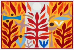The Seasons by John Coburn, 1988, nine colour screenprints, sold Sep 2021