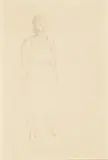 Woman by Russell Drysdale, pencil on paper, offered May 2022
