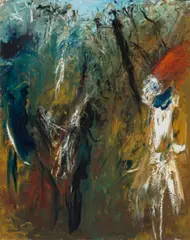 Doris With Red Hair by Arthur Boyd, c.1968, from the POTTER series oil on canvas, sold Aug 2022