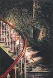 The Staircase by Mike Green, 1985, pastel on paper, sold Aug 2022