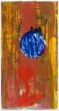 Blank Thought Blood Remembering Iii by John Beard, 1989, monotype on paper, offered Aug 2022