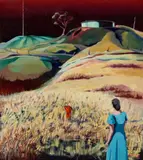 Top O’Hahndorf by Ivor Francis, 1970, oil on canvas on composition board, sold Aug 2022