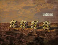 UNTITLED No. 1 by Michael Stevenson, 1993, oil on board, sold Oct 2022