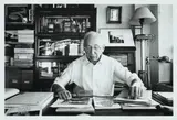 André Kertész, New York, Usa by David Moore, 1975, silver gelatin photograph, sold Oct 2022