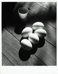 Eggs by Max Dupain, 1933 (later print 19, silver gelatin photograph, sold Oct 2022