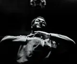 The Conductor Dean Dixon, Melbourne Town Hall by Wolfgang Sievers, 1962, silver gelatin photograph on card, offered Oct 2022