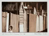 Off Francis Street, Richmond by Mark Strizic, 1961 (printed in 197, silver gelatin photograph, sold Oct 2022