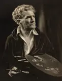 Portrait Of John Shirlow by Julian Augustus Smith, printed in 1972, silver gelatin photograph, sold Oct 2022