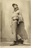 Apache by Harold Cazneaux, c.1925, silver gelatin photograph, offered Oct 2022