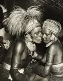 Natives, Kanana Ceremony by Laurence Le Guay, c.1945, silver gelatin photograph on card, sold Oct 2022