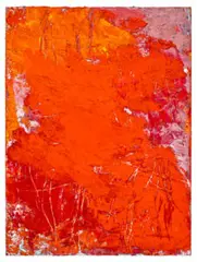 Paroi by Aida Tomescu, 2007, oil on canvas, sold Dec 2022