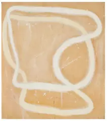 Untitled by Ildiko Kovacs, 1999, oil on plywood, sold Dec 2022