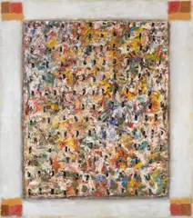Taurus by Paul Partos, 1994 – 95, oil on canvas, sold May 2023