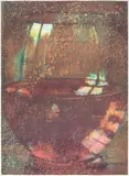 Glass by Tim Maguire, 1997, screenprint on paper, sold May 2023