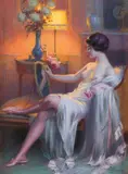 Satisfaction by Delphin Enjolras, Pastel, sold Nov 2025