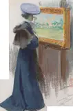 Élégante devant un tableau by Louis Abel-Truchet, Pastel, sold Nov 2025