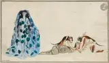 Diane et Actéon by Guy Pierre Fauconnet, Encre et aquarelle, sold Nov 2025