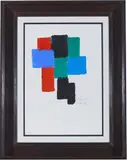 Rythme couleur by Sonia Delaunay, 1979, Gouache, sold Jun 2025