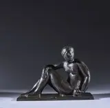 Ève Modèle créé vers 1909-1910 by Roger de La Fresnaye, Épreuve en bronze à patine brune, sold Jun 2025
