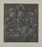 Accouchements by Louis Cane, Lithographie, sold May 2025