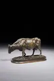 Vache by Isidore Bonheur, Bronze patine brun clair Porte une inscription « I, sold Dec 2024