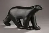 Ours blanc, version E (patte postérieure droite coupée par l'antérieure) by François Pompon, Bronze à patine brune Fonte ca, sold Nov 2024