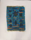 Composition by Roger Bissière, Lithographie, sold Nov 2024