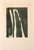 Composition by Bram van Velde, Lithographie, sold Nov 2024
