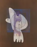 Composition by Ervin Neuhaus, Lithographie en couleurs, sold Nov 2024