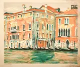 Le grand canal à Venise by Takanori Oguiss, Lithographie en couleurs, sold Nov 2024