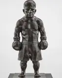 Nain Boxeur by Mauro Corda, Bronze, sold Nov 2024