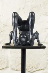 Petite Contorsionniste III by Mauro Corda, Bronze, sold Nov 2024
