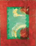 Monsoon » by Howard Hodgkin, 1987, Lithographie en couleurs, sold Jul 2024