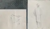 Homme en buste assis by Pierre Tal-Coat, Crayon noir, sold Jul 2024