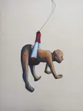 Sans titre by Philippe Herard, Gouache sur mobile sculpté en bois, sold Jun 2024